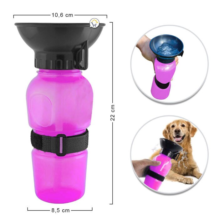17030197211703019721Bebedero Agua Portátil Mascotas Dispensador Termo Perros RF 0015 6 Bebedero Agua Portátil para Mascotas