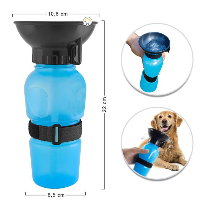 17030197211703019721Bebedero Agua Portátil Mascotas Dispensador Termo Perros RF 0015 7 Bebedero Agua Portátil para Mascotas
