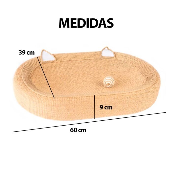 17123351071 Rascador y cama para gatos