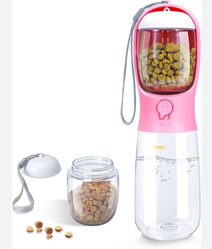 Dispensador Peque Portátil Agua Y Comida
