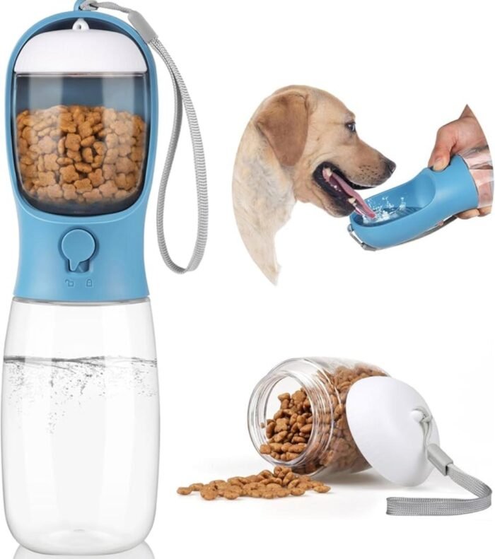 Dispensador Peque Portátil Agua Y Comida