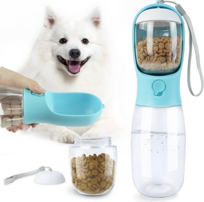 Dispensador Peque Portátil Agua Y Comida